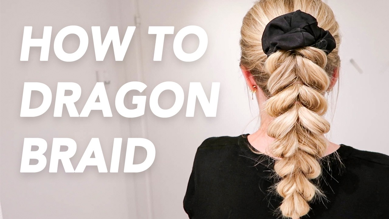 How To Dragon Braid Your Own Hair - Easy Step-by-Step Follow-Along Tutorial - NO BRAIDING REQUIRED!