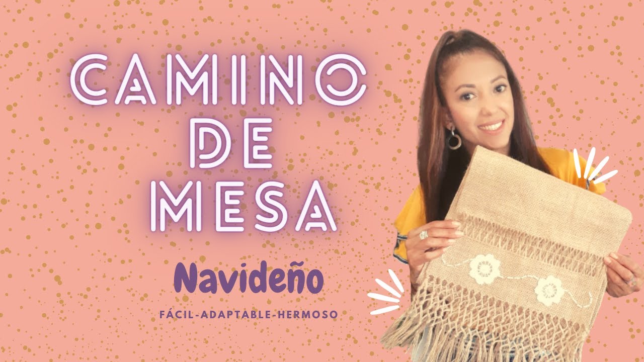 COMO HACER CAMINO DE MESA NAVIDEÑO. #navidadhechaamano