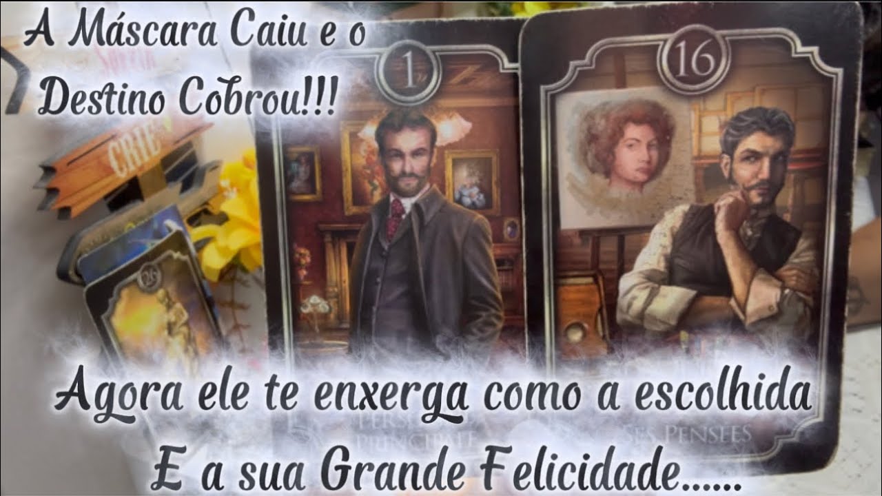 A M&Aacute;SCARA CAIU😱!!! AGORA ELE(a) TE ENXERGA COMO A ESCOLHIDA E SUA GRANDE FELICIDADE&hellip;