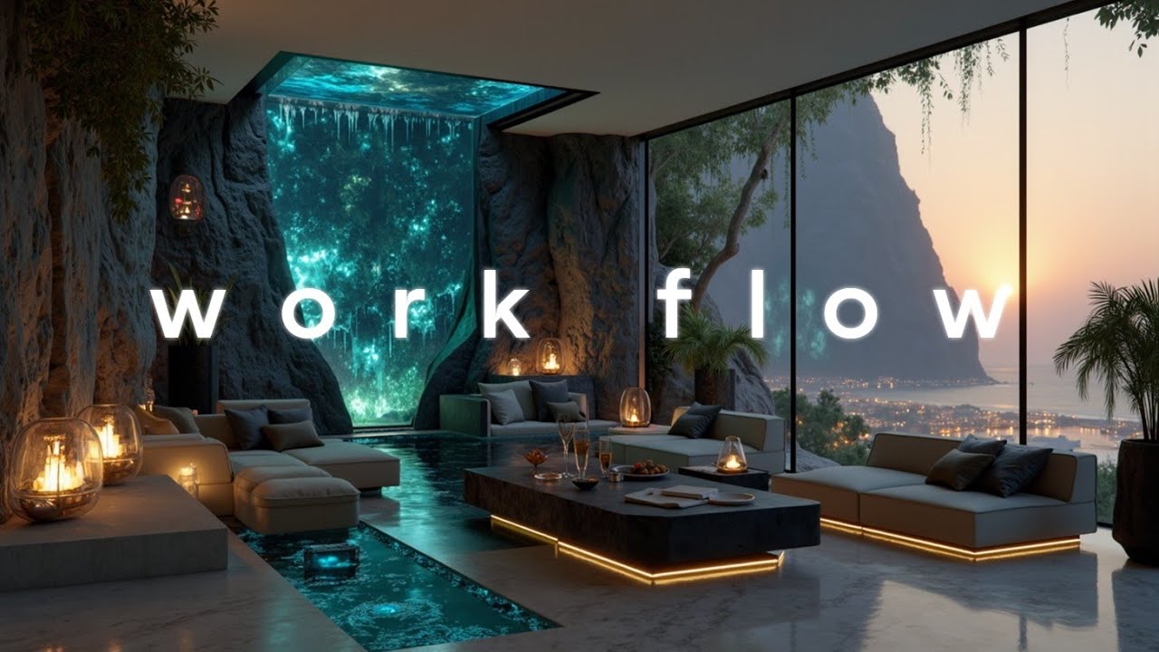 Глубокий фокус Лофи Амбиент | Биты для учебы и концентрации | Расслабляющая музыка 🎶 Дзен-атмосфера