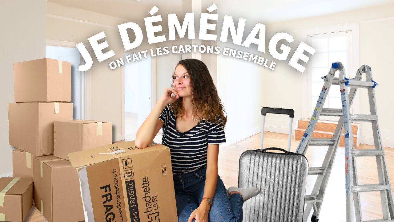 ON FAIT MES CARTONS ENSEMBLE !!📦🚚🏠 MARIE DÉMÉNAGE