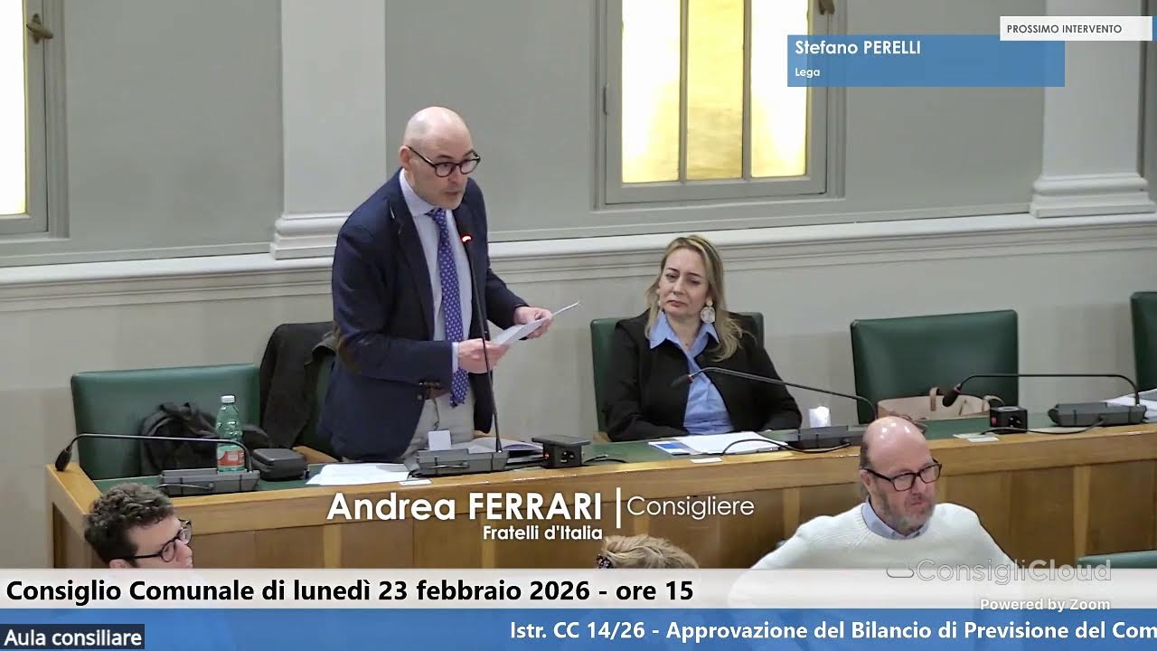 Consiglio Comunale del 23/02/2026
