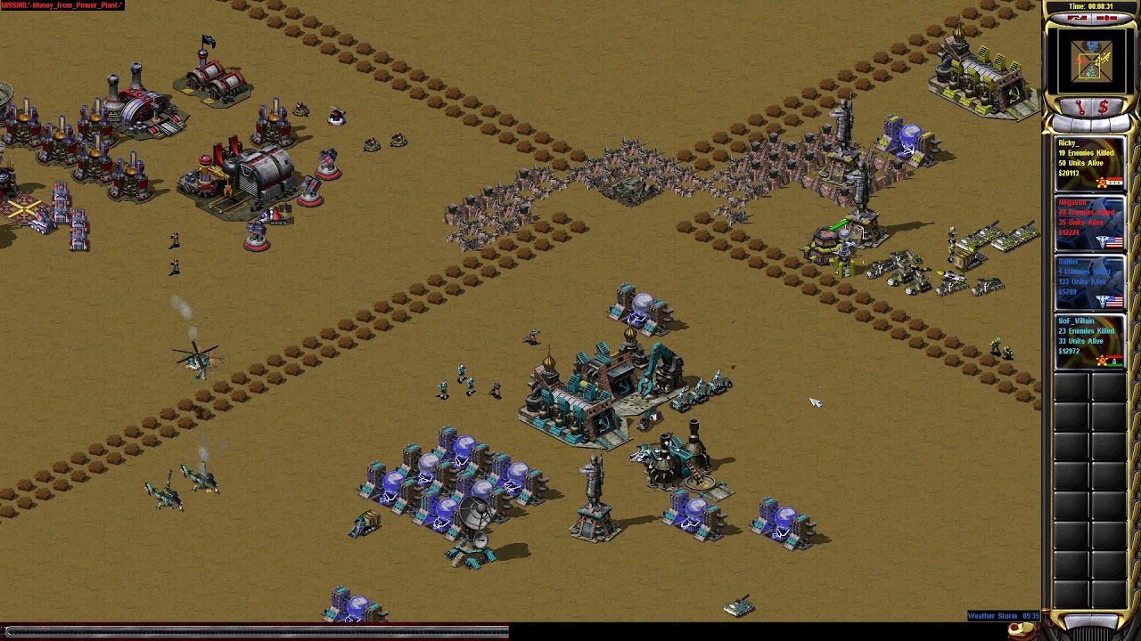 Red Alert 2 & Yuri's Revenge - Oil in Center
