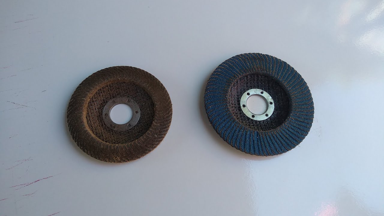 Reaproveite o disco de lixa FLAP