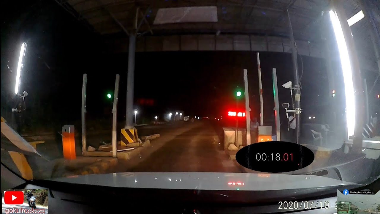 How much time does a fastag save at a toll | hyundai creta | YI dashcam |