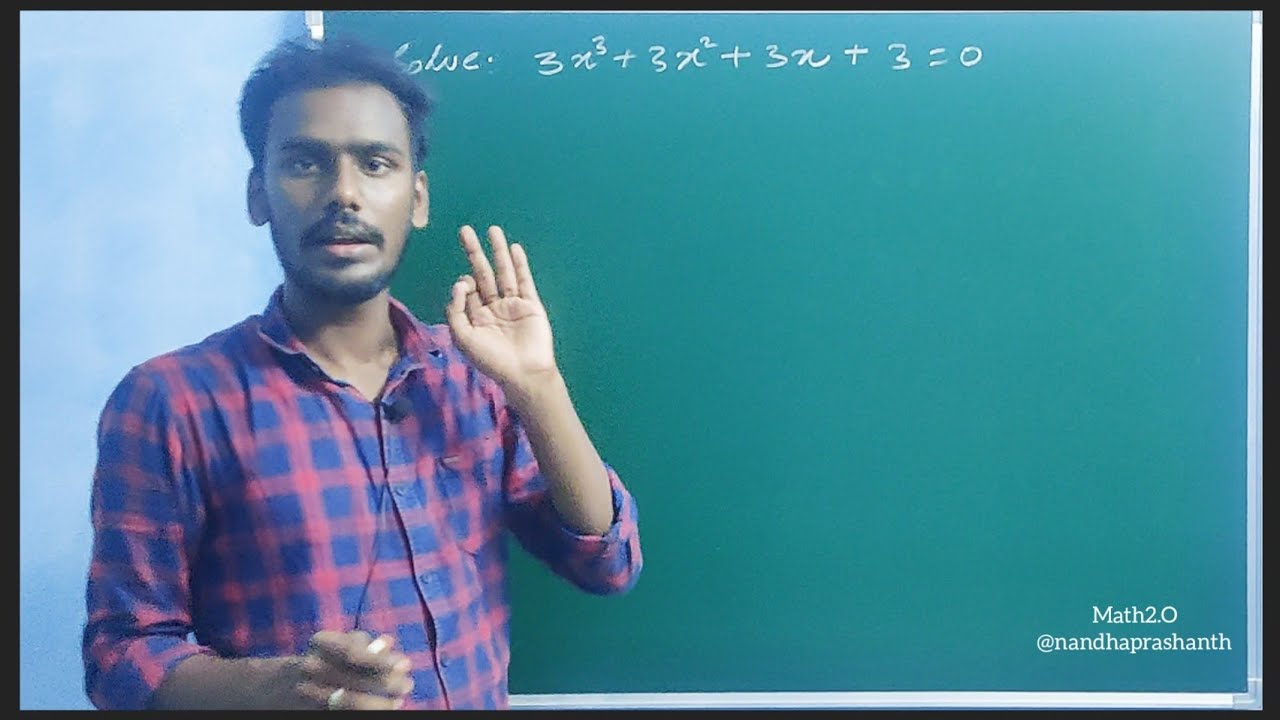 solve cubic equations by Synthetic division method😀 Higher engg mathematics #polynomials @nandhaprashanth