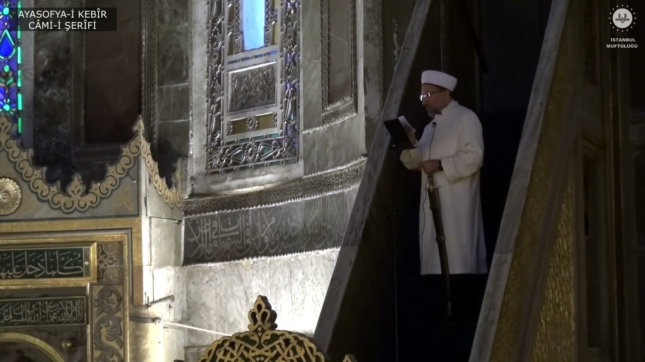 Ayasofya-i Kebîr Câmi-i Şerîfi'nde Ramazan Bayramı Hutbesi