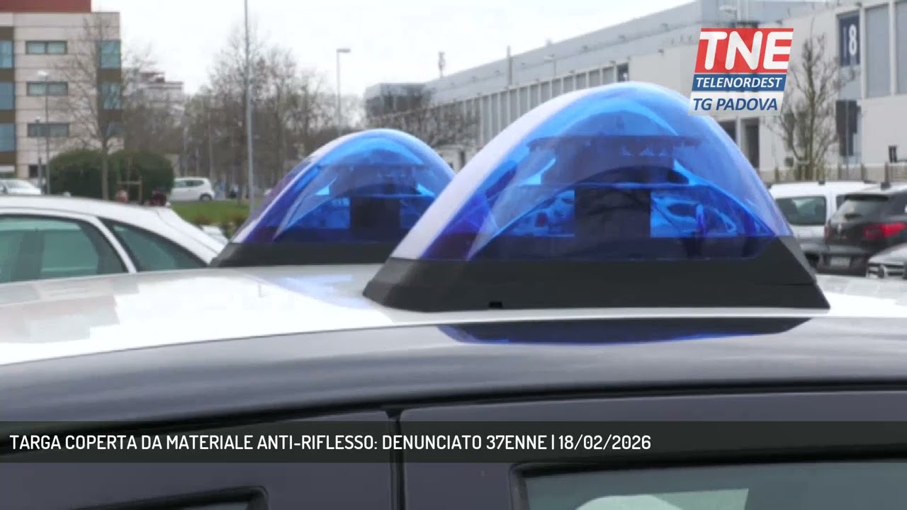 TARGA COPERTA DA MATERIALE ANTI-RIFLESSO: DENUNCIATO 37ENNE | 18/02/2026