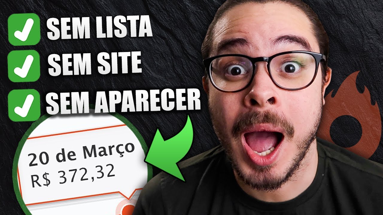 Afiliado Iniciante: Como vender RÁPIDO e SEM Estrutura! (R$ 372,32 por dia)