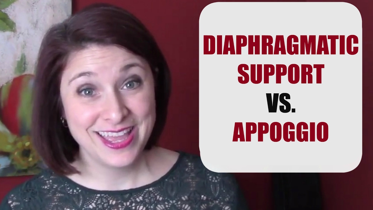 BREATH SUPPORT FOR SINGING (Lesson 4): Diaphragmatic Support Vs. Appoggio