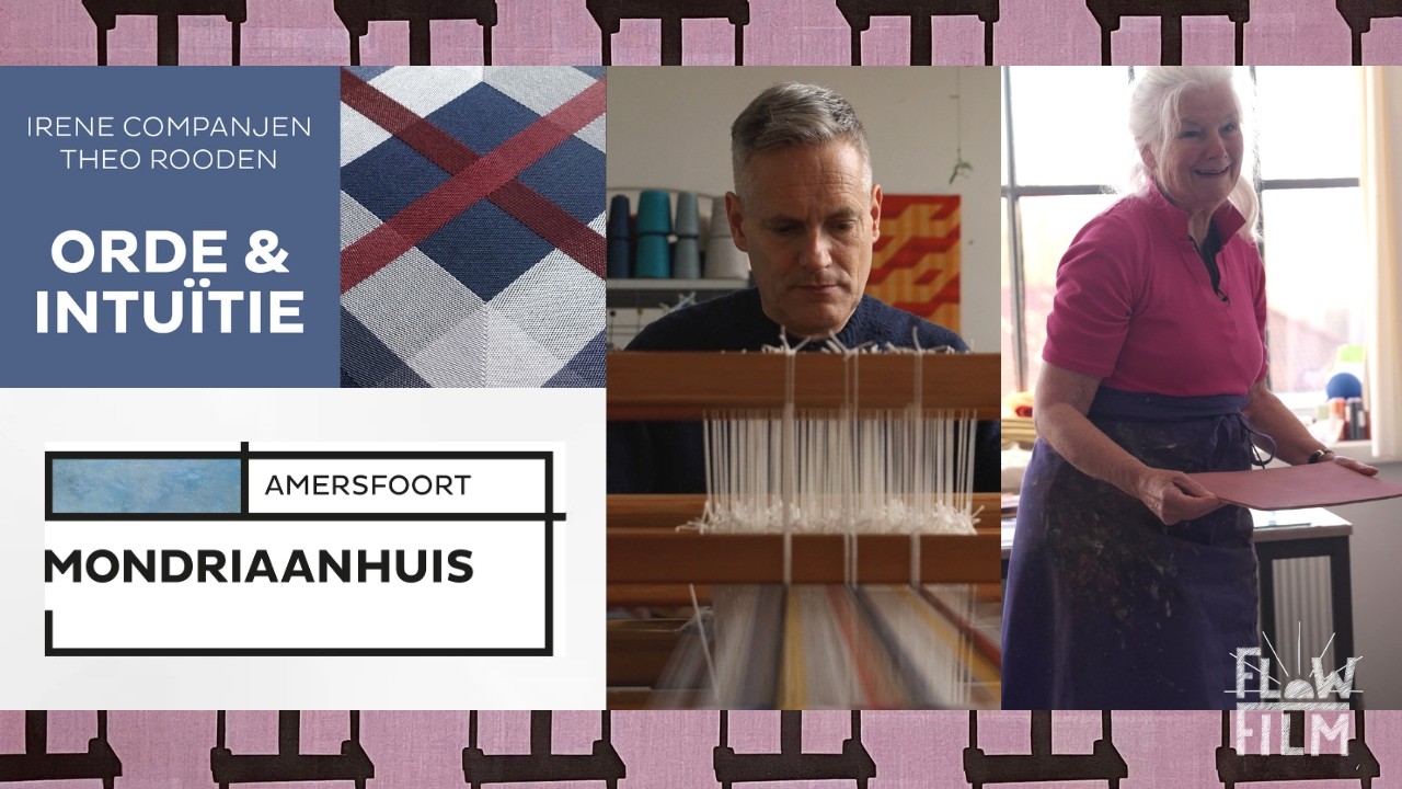 Irene Companjen en Theo Rooden - Mondriaanhuis - Expositie 'Orde & Intuïtie' - Flow Film