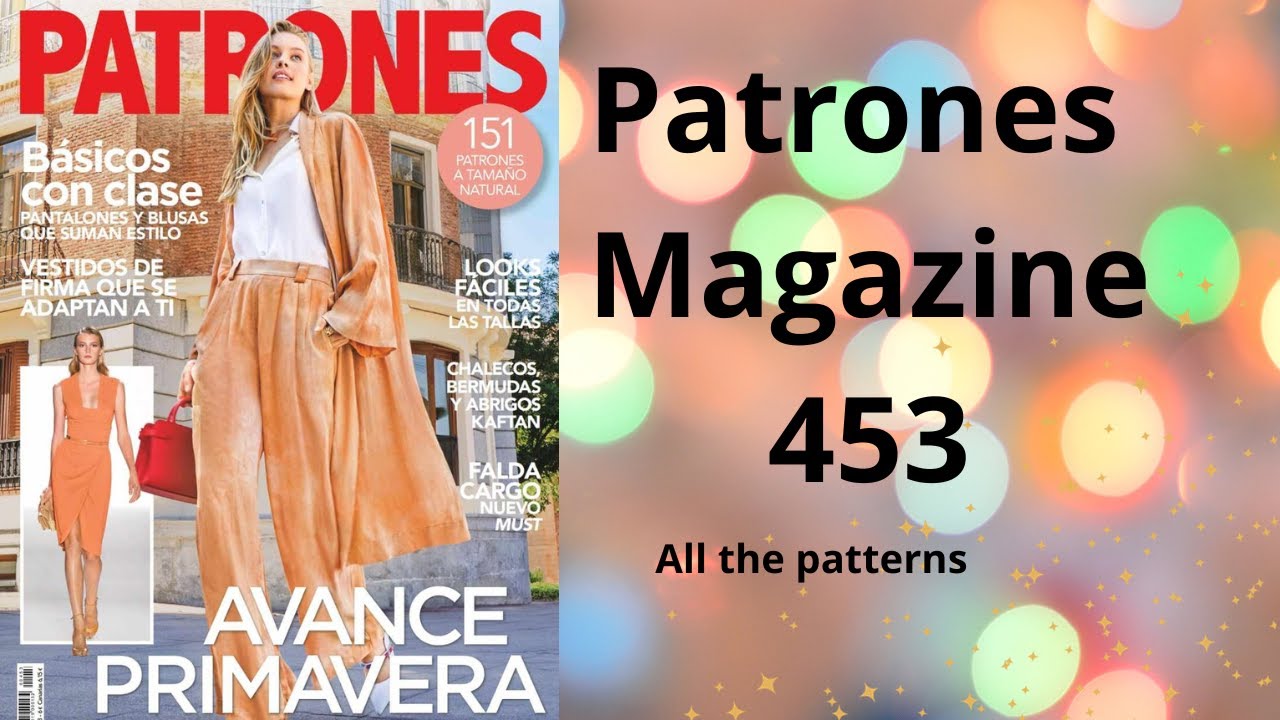 #Patrones 453 January 2024 #sewingmagazine #sewingpatterns #PatronesMagazine