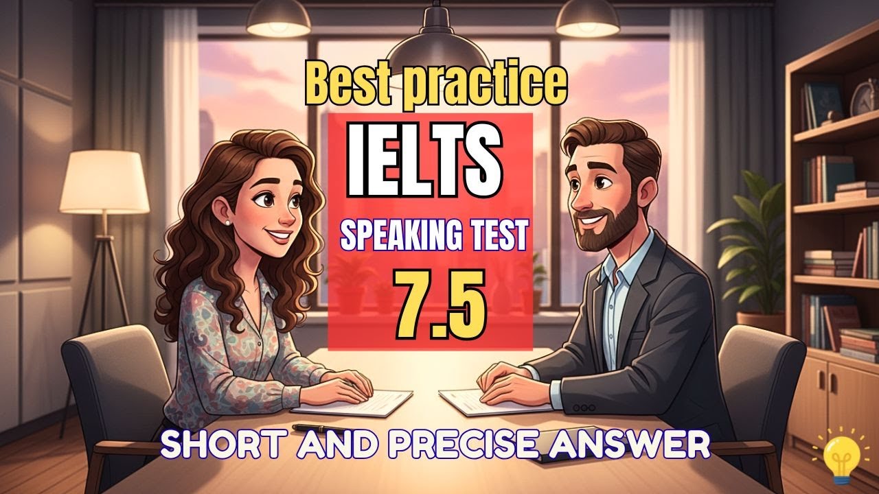 IELTS Speaking Test Example | Practice Questions &  Answers (Band 7+)