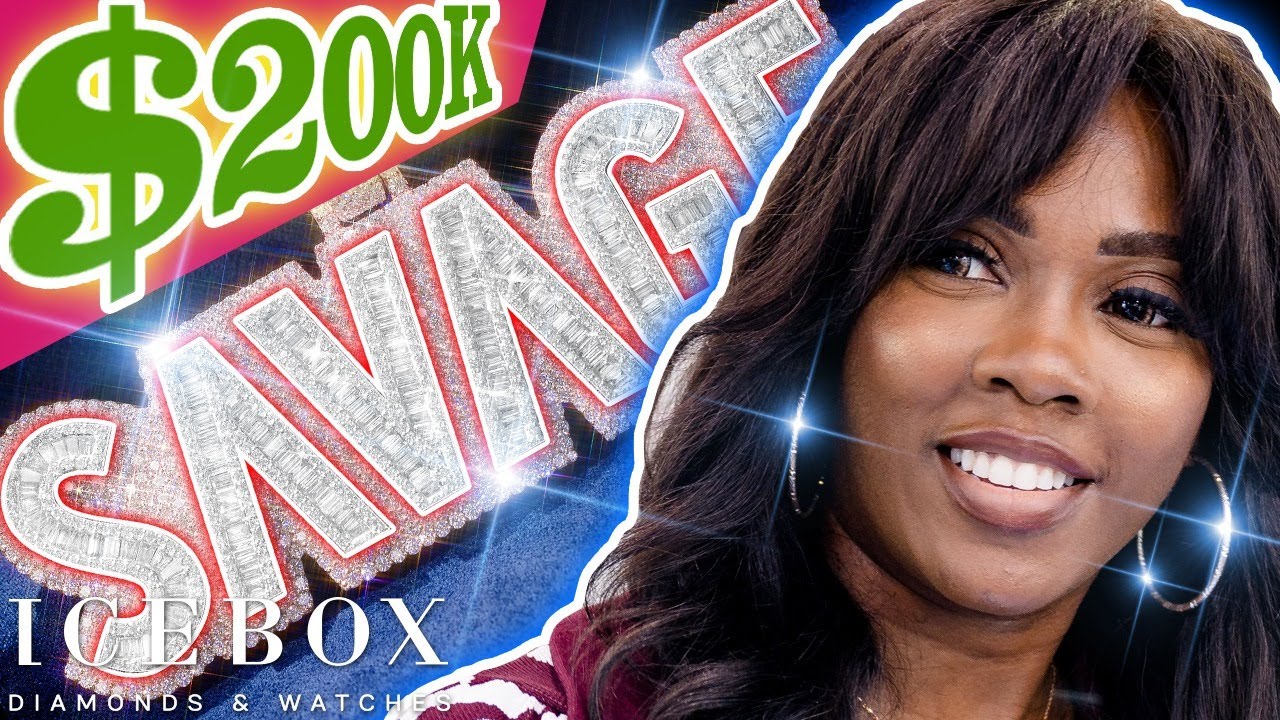 Tiwa Goes SAVAGE with New Chain from Icebox!