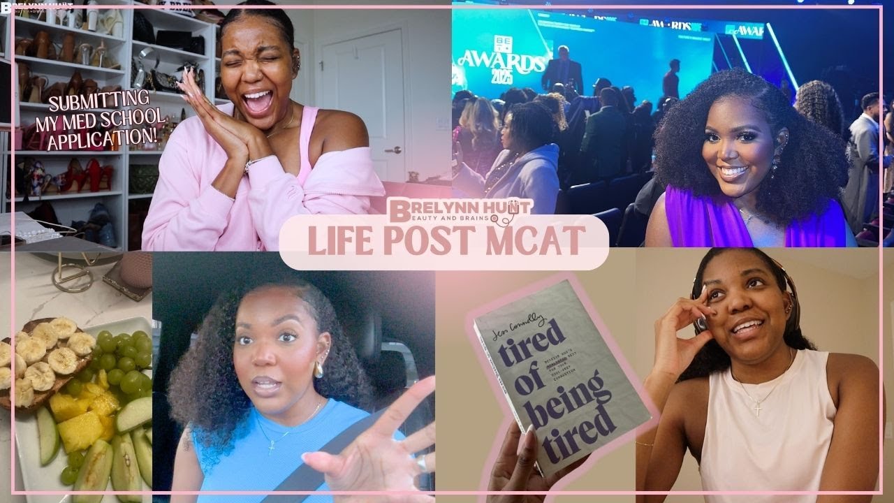 Life post MCAT: waiting szn, resting, submitting my med school app, enjoying summer!