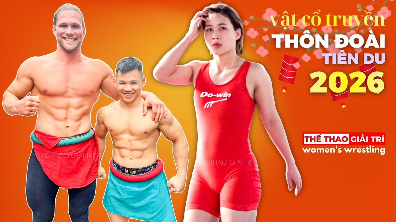 🔴🤼 M8. Hội Vật Cổ Truyền THÔN ĐOÀI, Tiên Du 2025.