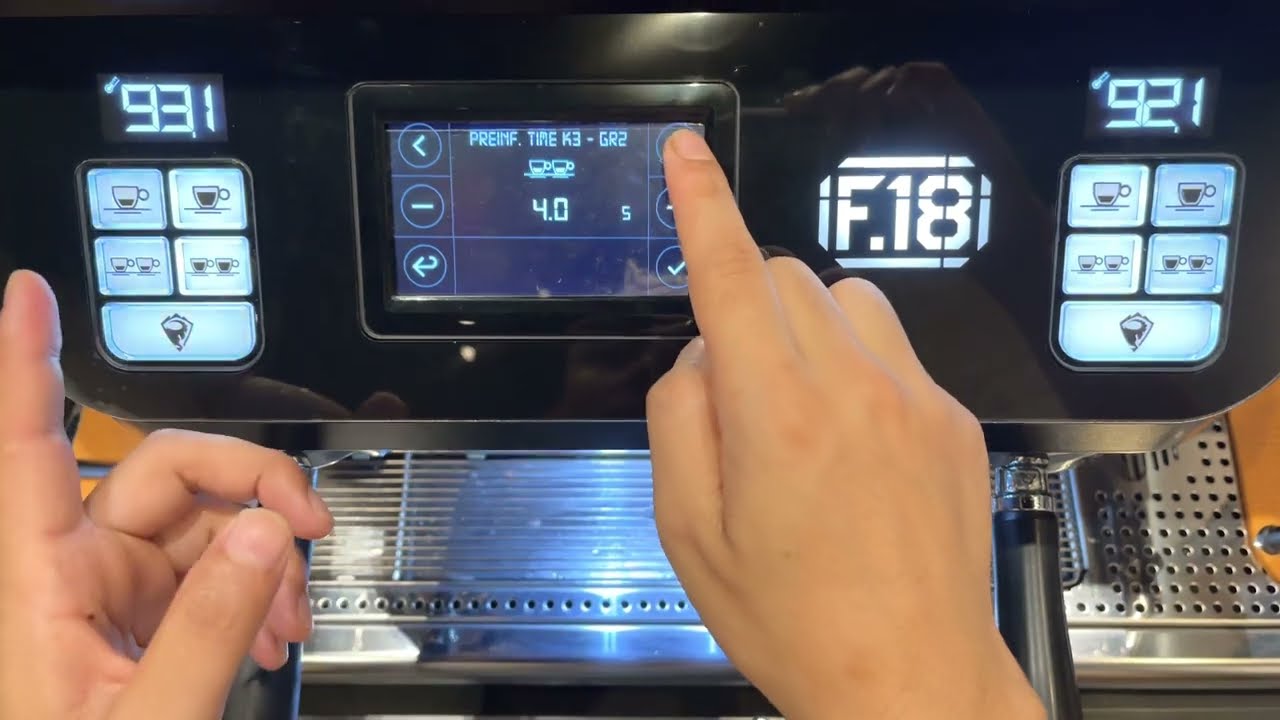 Tutorial Guide for Sanremo F18 Espresso Machine