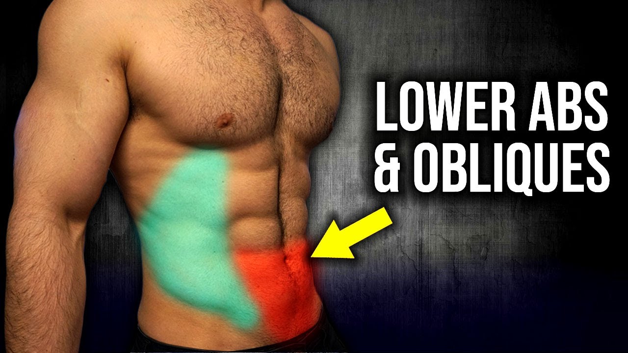 6min Home LOWER ABS and OBLIQUES Workout (GET RIPPED V-CUT ABS!!)