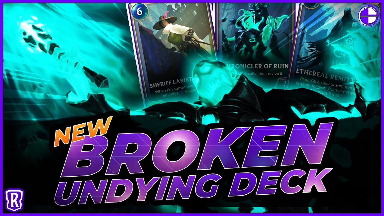 *NEW* Bilgewater Undying Deck Is INSANE!! | Legends of Runeterra | Riot Card Game