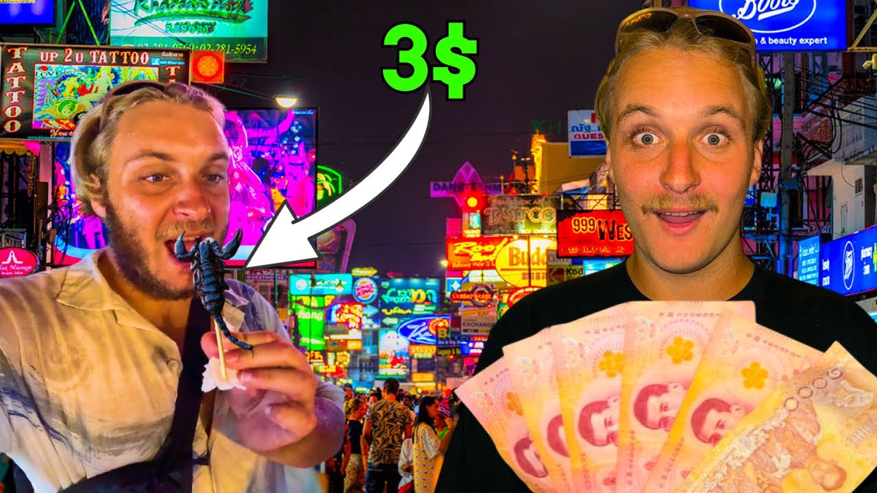 50$ Challenge - Khao San Road Bangkok!
