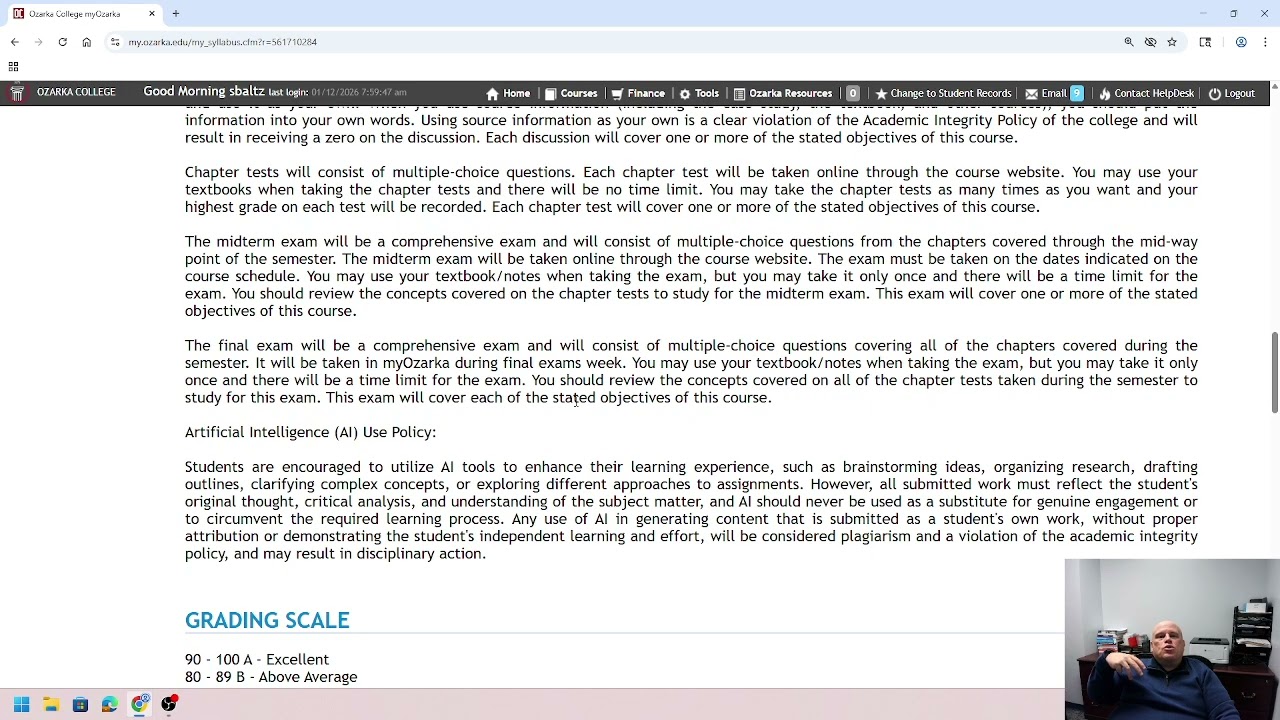 ECON2323 Macroeconomics Section 90 Spring 2026 Welcome Video