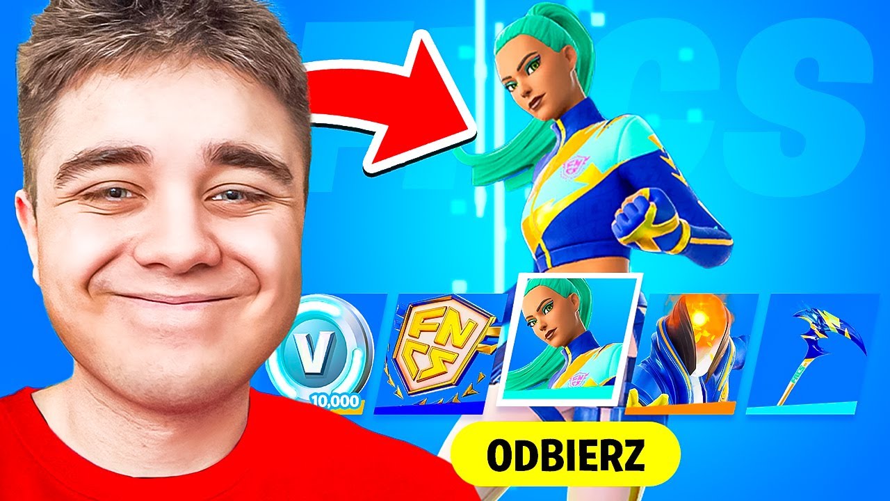 WYGRAŁEM SKINA na TURNIEJU FNCS w Fortnite