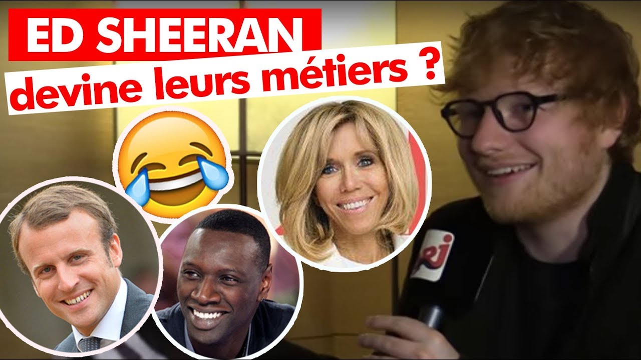 Ed Sheeran devine les métiers de personnalités françaises - Guillaume Radio sur NRJ