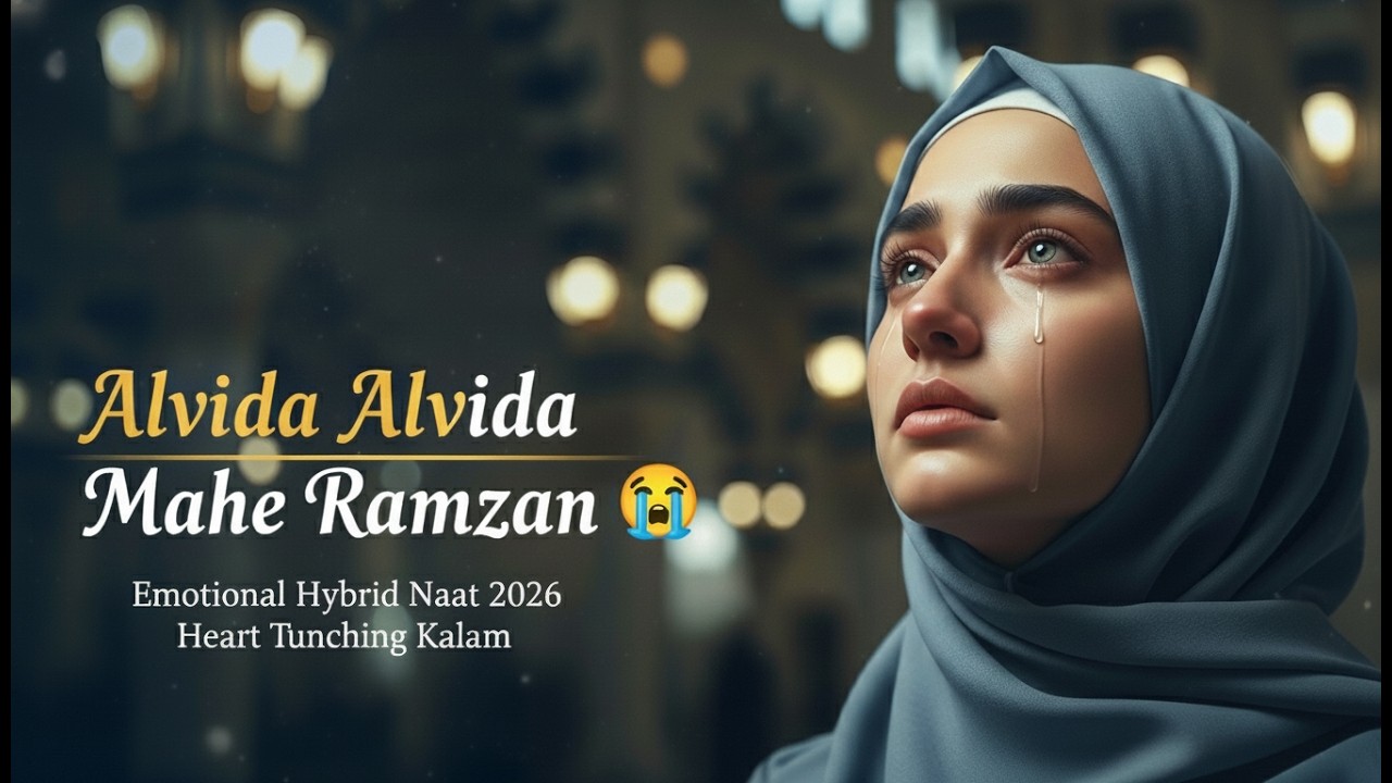 Alvida Alvida Mahe Ramzan 😢 | Emotional Hybrid Naat 2026 | Heart Touching Kalam
