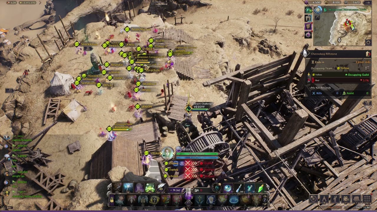 2025 04 17 Greed vs Unleash Throne and Liberty