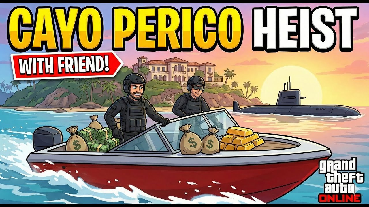 🔴GTA Online Cayo Perico Heist | JarutoYT