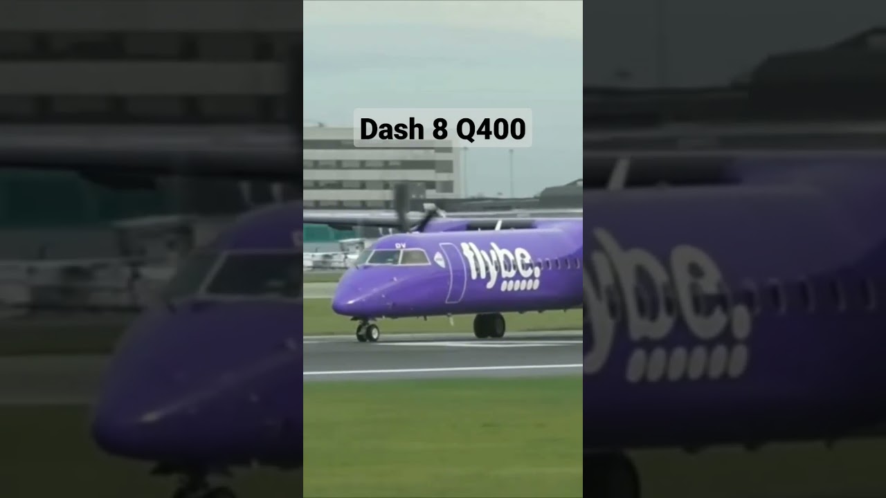 Dash 8 Q400 takeoff #shorts 🤙| Sound On! The engines are singing song😊