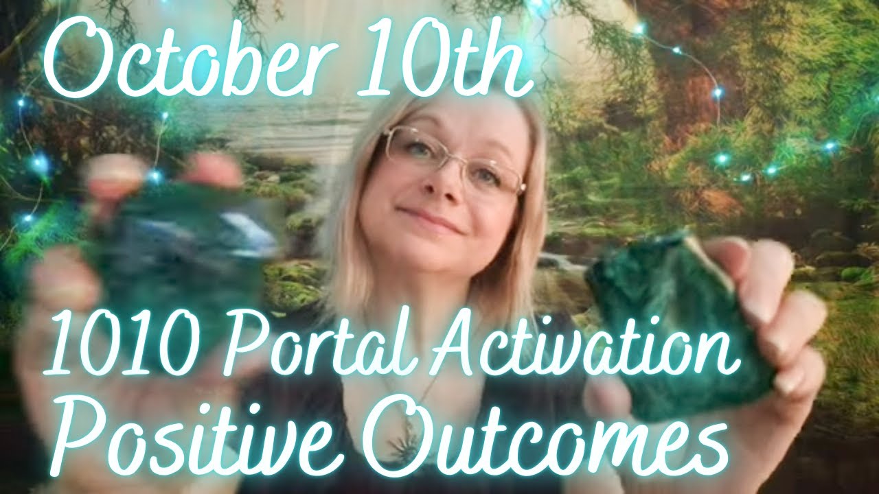 10th October 2023. 1010 portal activation. Malachite crystal healing