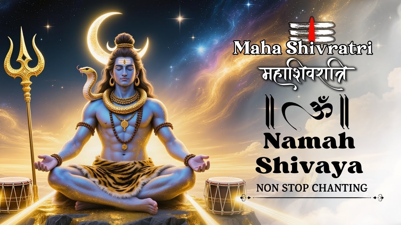 Aum Namah Shivaya 108 Times | Destroy Negative Energy & Anxiety | ॐ नमः शिवाय | Healing Maha Mantra