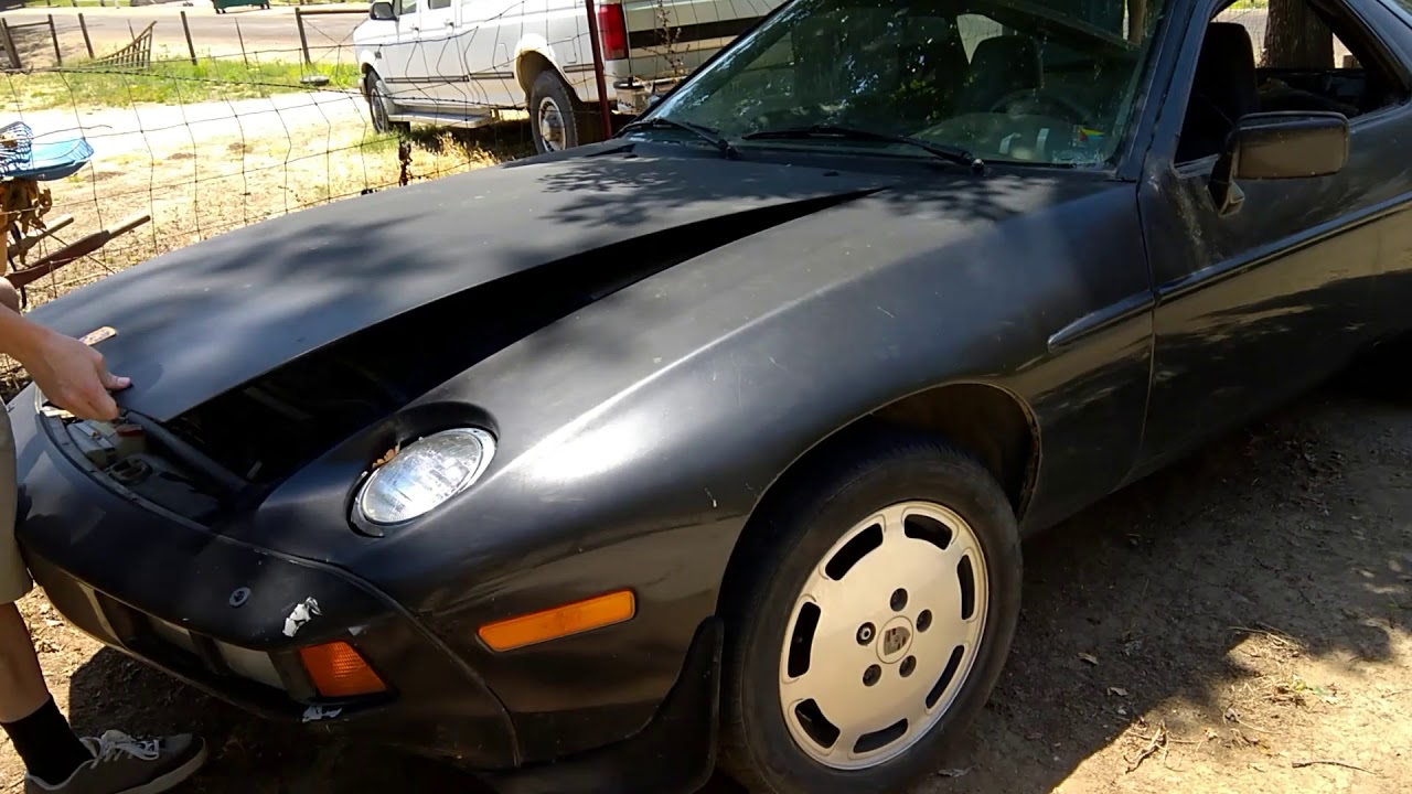 1985 Porsche 928S  Barn Find -- Part 1
