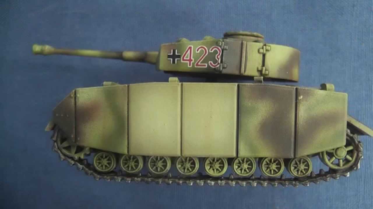 15mm Panzer IV painting log: filter, decals & weathering