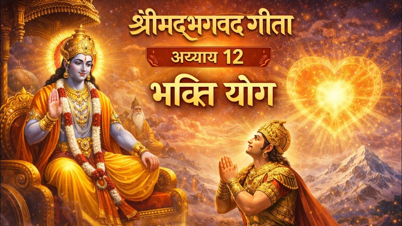 श्रीमद्भागवत गीता अध्याय 12 | भक्ति योग | Bhagavad Gita Chapter 12 Explained in Hindi 