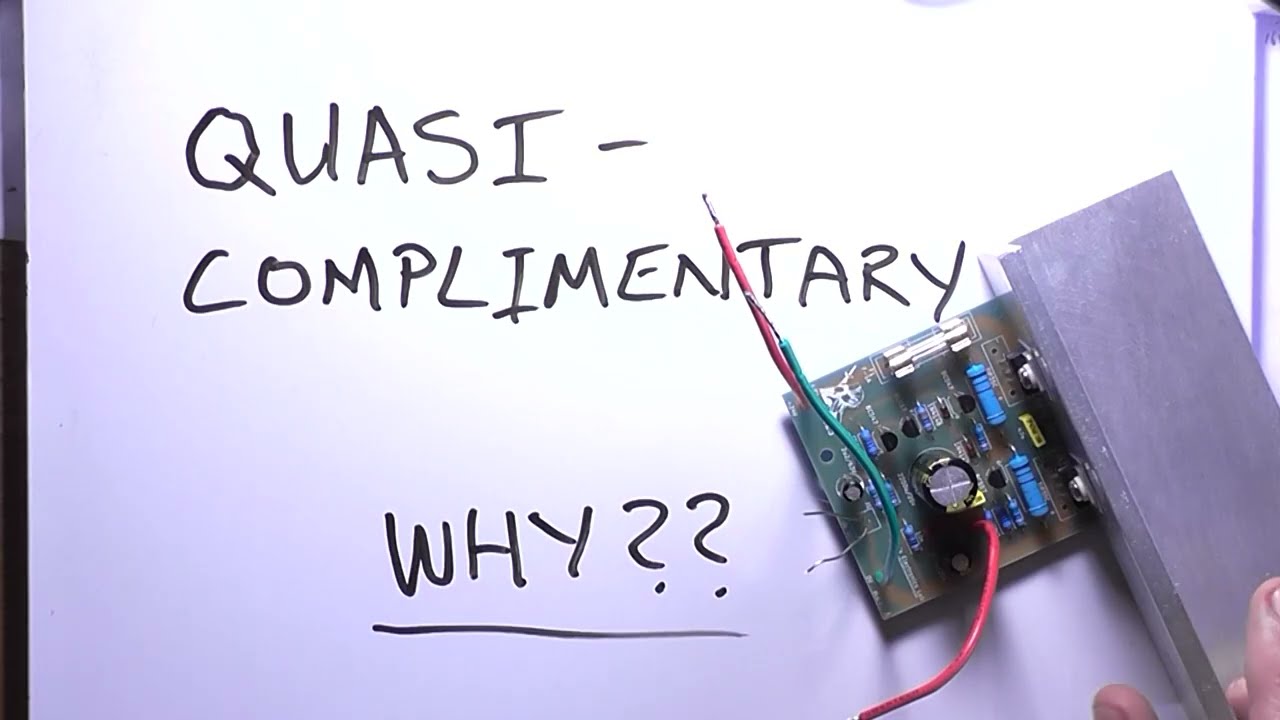 Quasi-Complimentary Output Stage: What & Why?