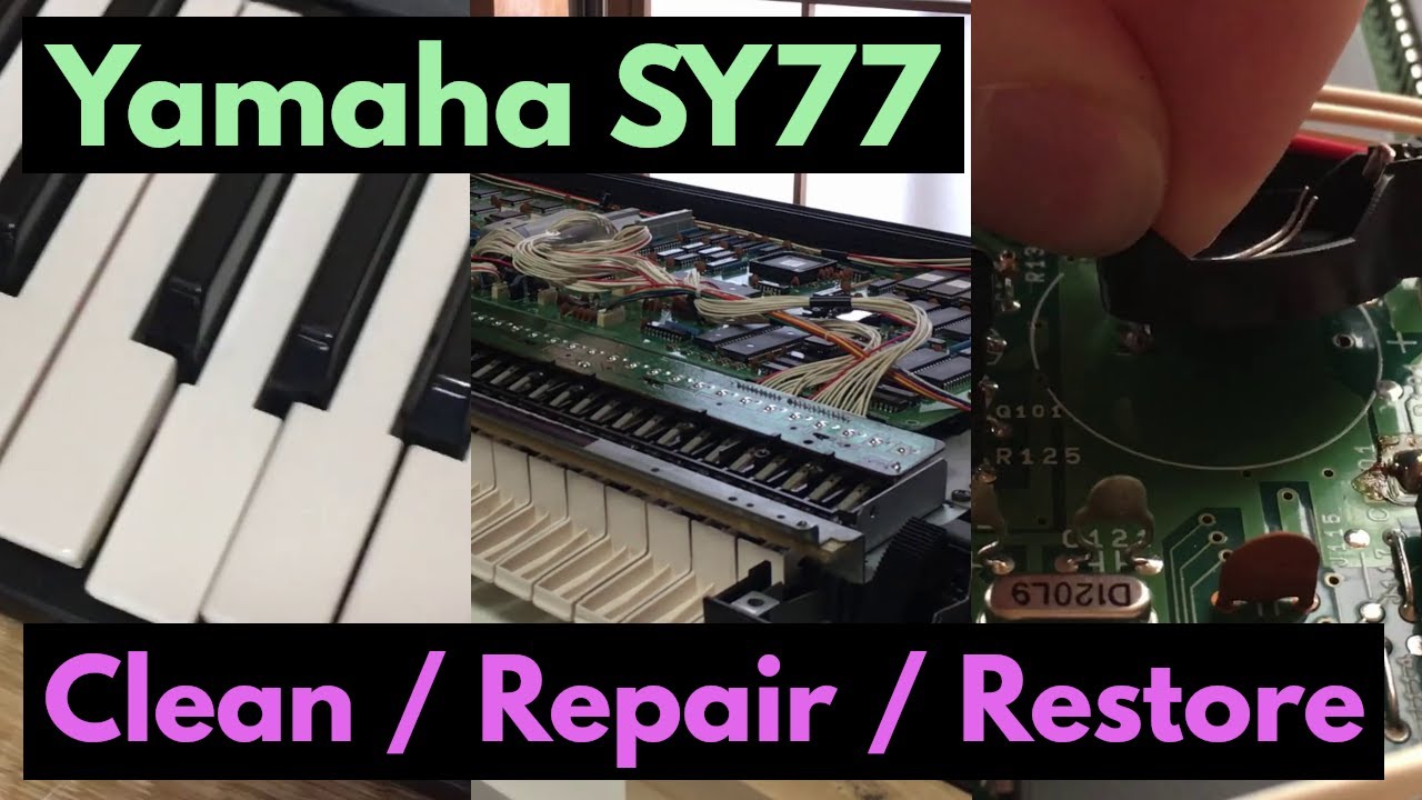 Yamaha SY77 Clean / Repair / Restore