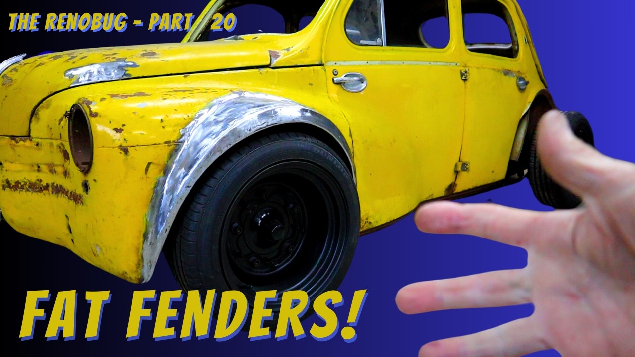 Making Custom Fender Flares for the 1959 Renault - Part 1