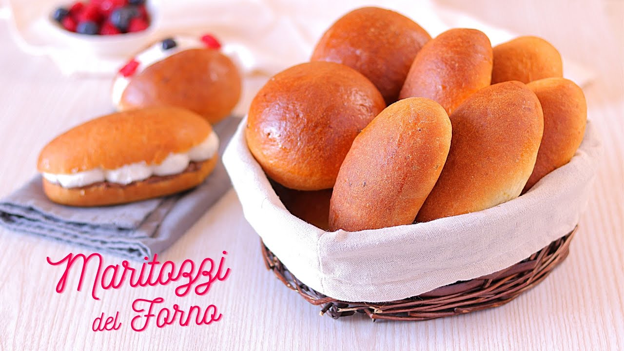 MARITOZZI ABRUZZESI DEL FORNO SOFFICISSIMI - Ricetta facile di Lorenzo in cucina