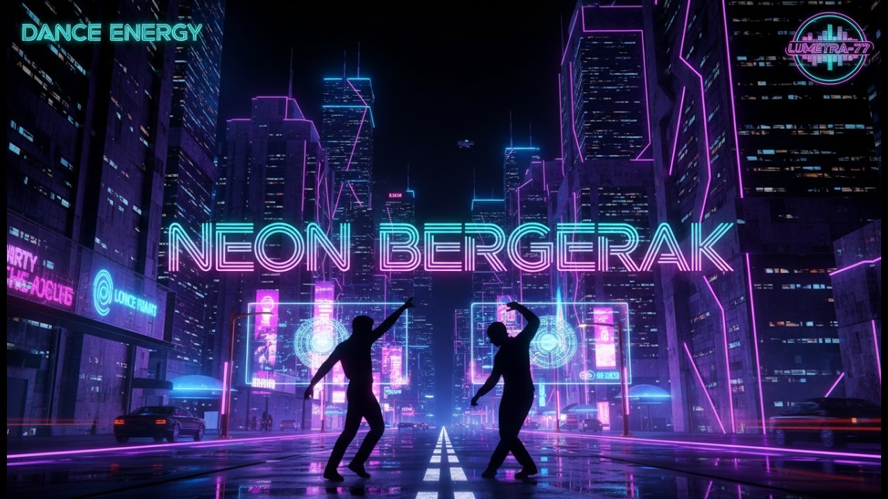 LUMETRA-77 – NEON BERGERAK (Lagu Eurodance HIT 2026)