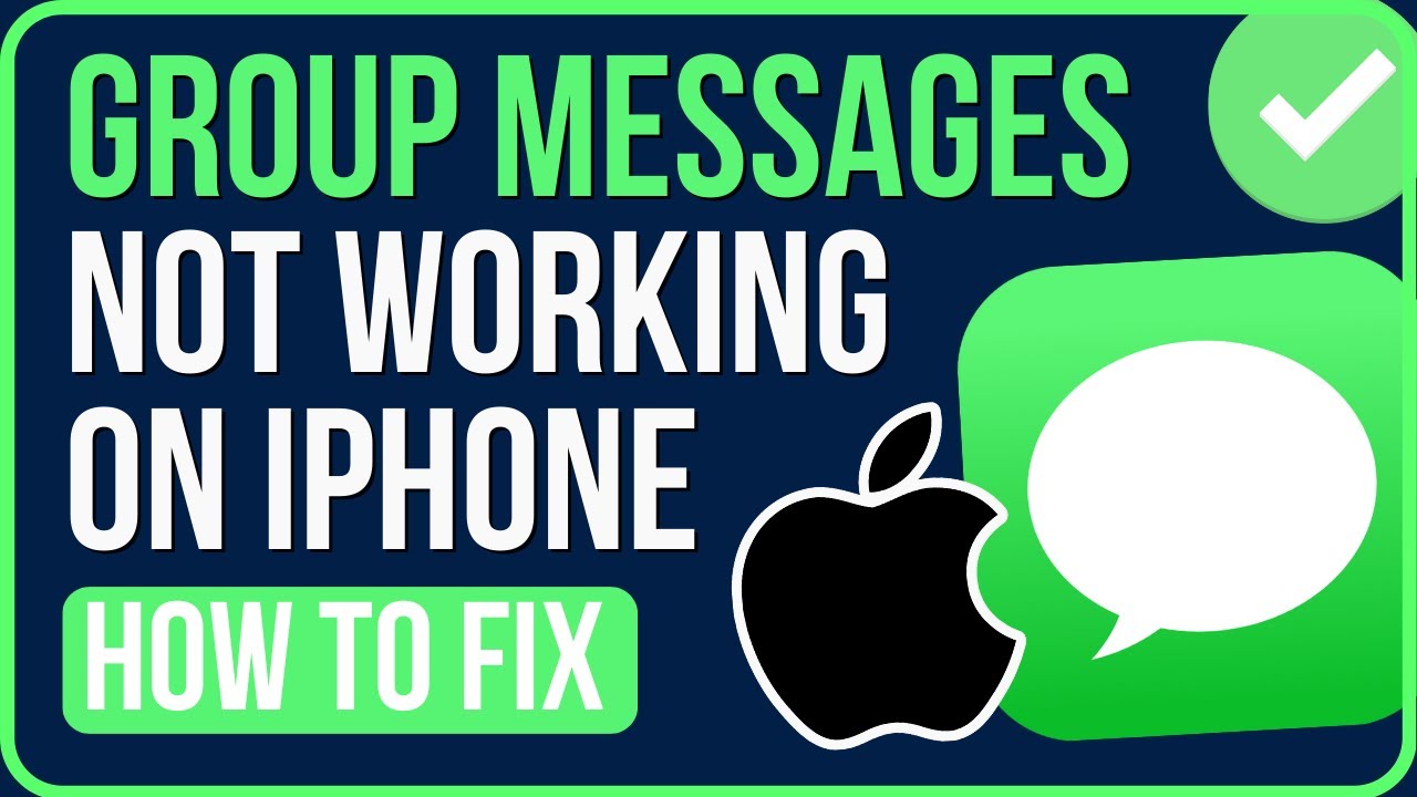 [FIXED] Group Messages Not Working on iPhone | Fix iPhone Group Messages Not Working