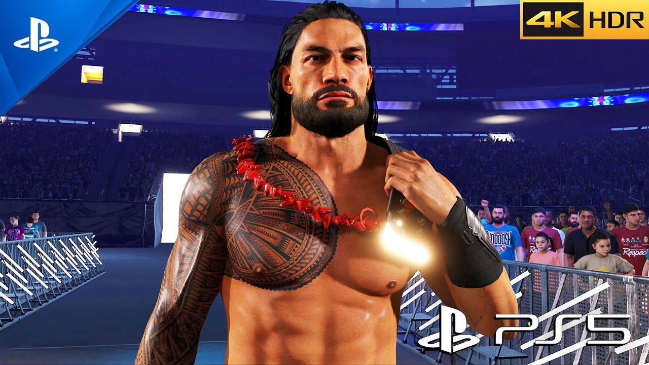 (PS5) PHENOMENAL FATAL FOUR WAY for the WWE Title at SummerSlam | Ultra Graphics [4K 60FPS HDR] WWE
