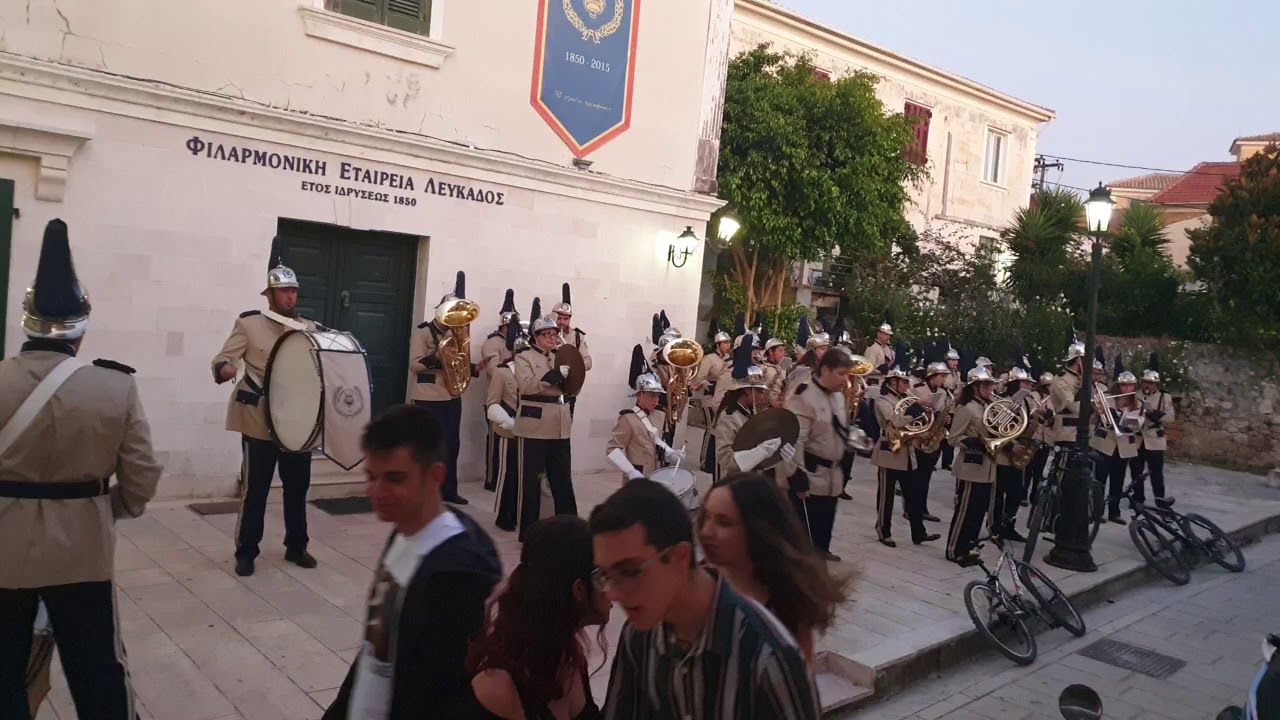 Φιλαρμονική Λευκάδας,  πρόβα 15.08.2019