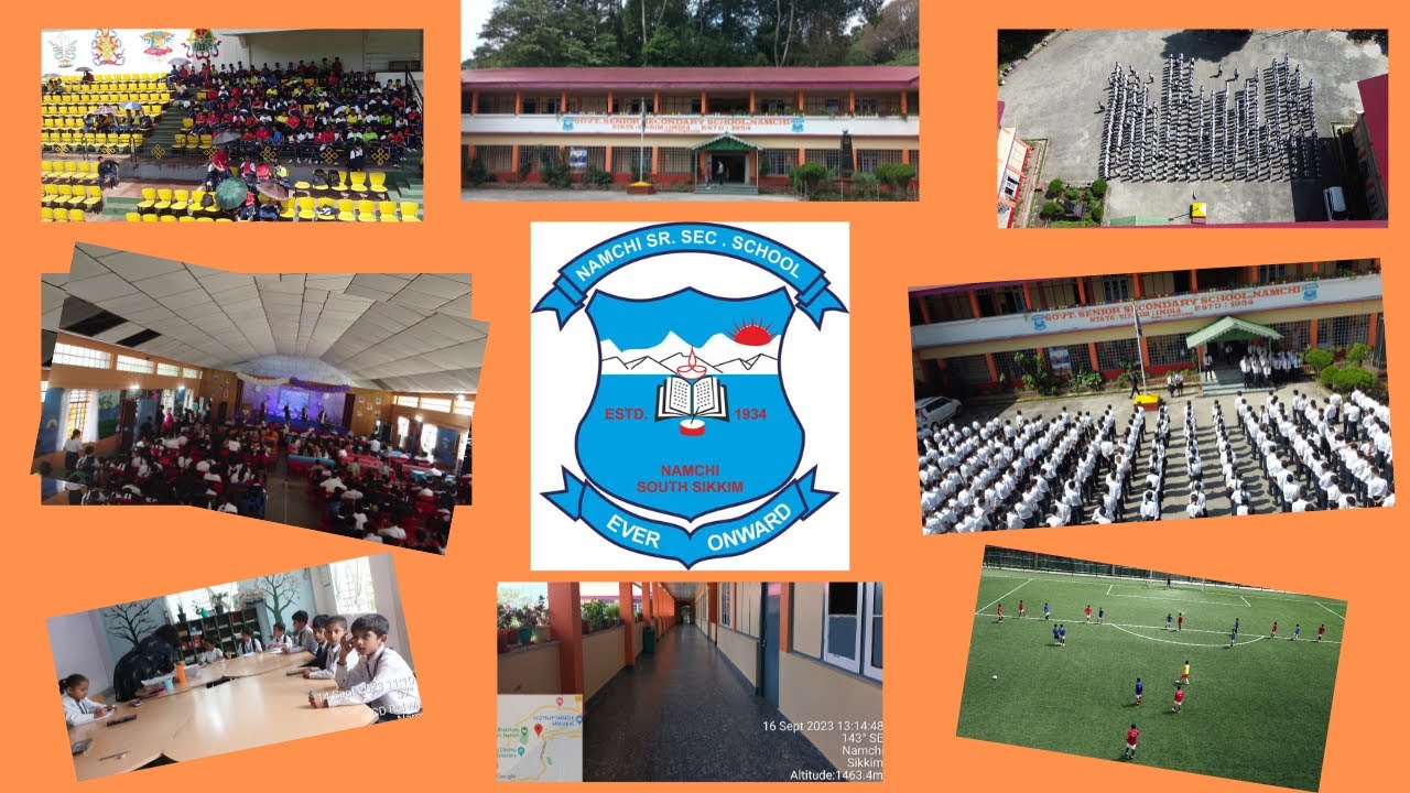 Glimpses of Namchi Sr. Sec. School.🏫