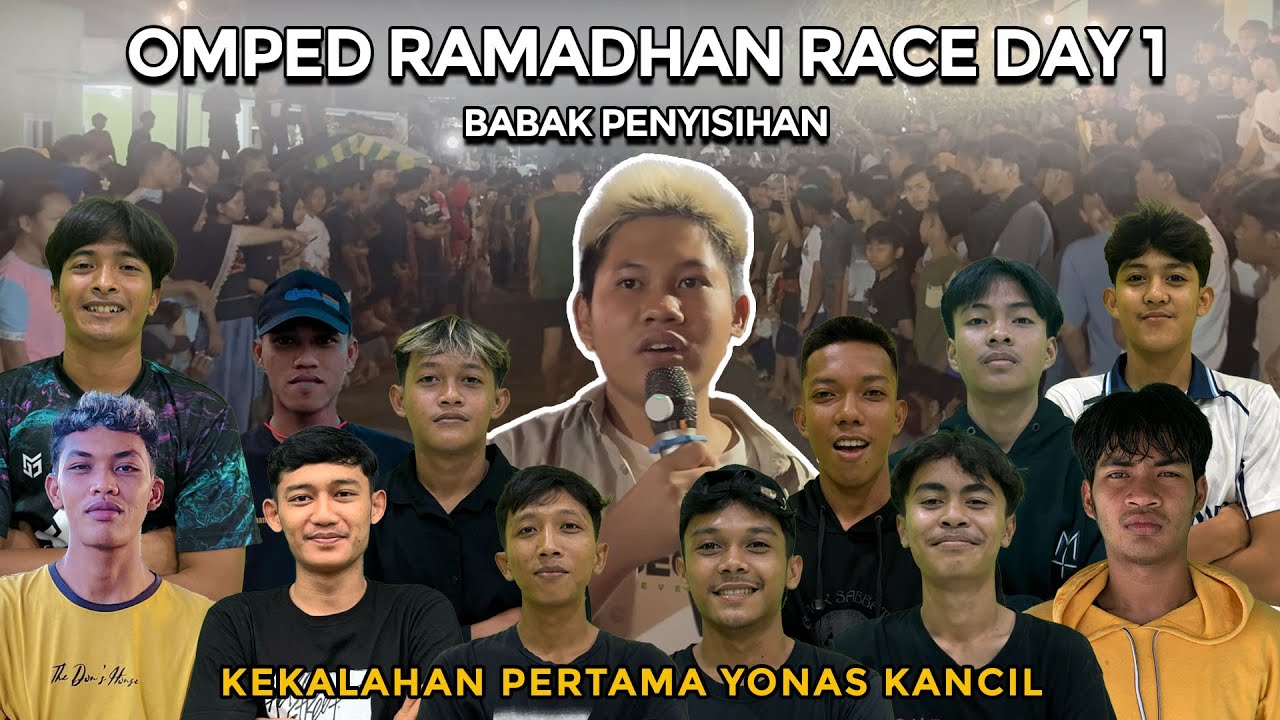 LOMBA BALAP LARI (BABAK PENYISIHAN)⁉️YONAS KANCIL KEWALAHAN