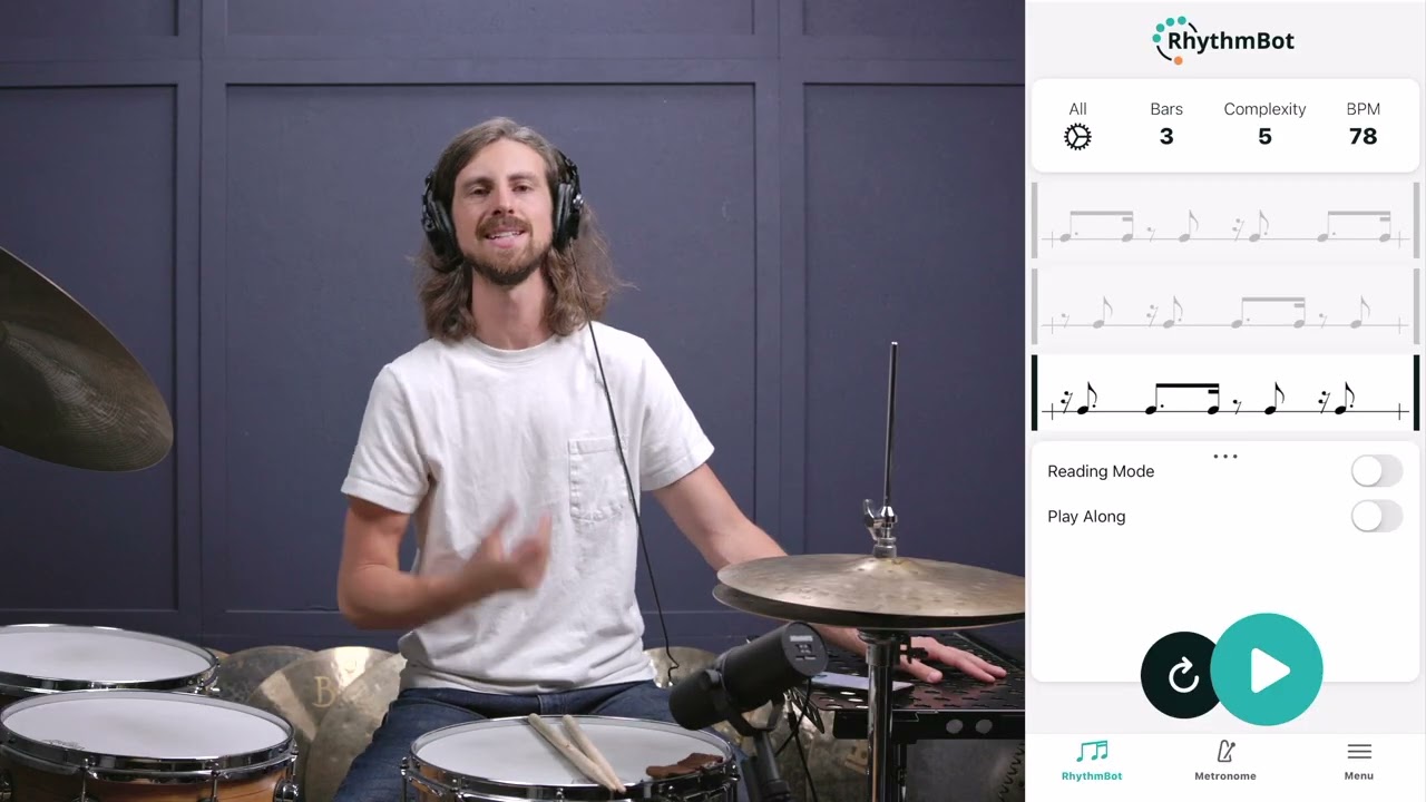 Освоение пунктирных нот с помощью RhythmBot (Практическая идея № 12)