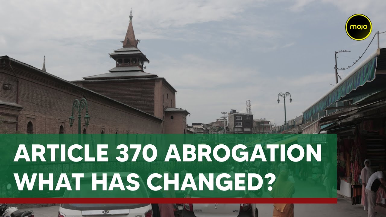 Kashmir : What Has Changed In Last 2 Years Since Abrogation Of Article 370?