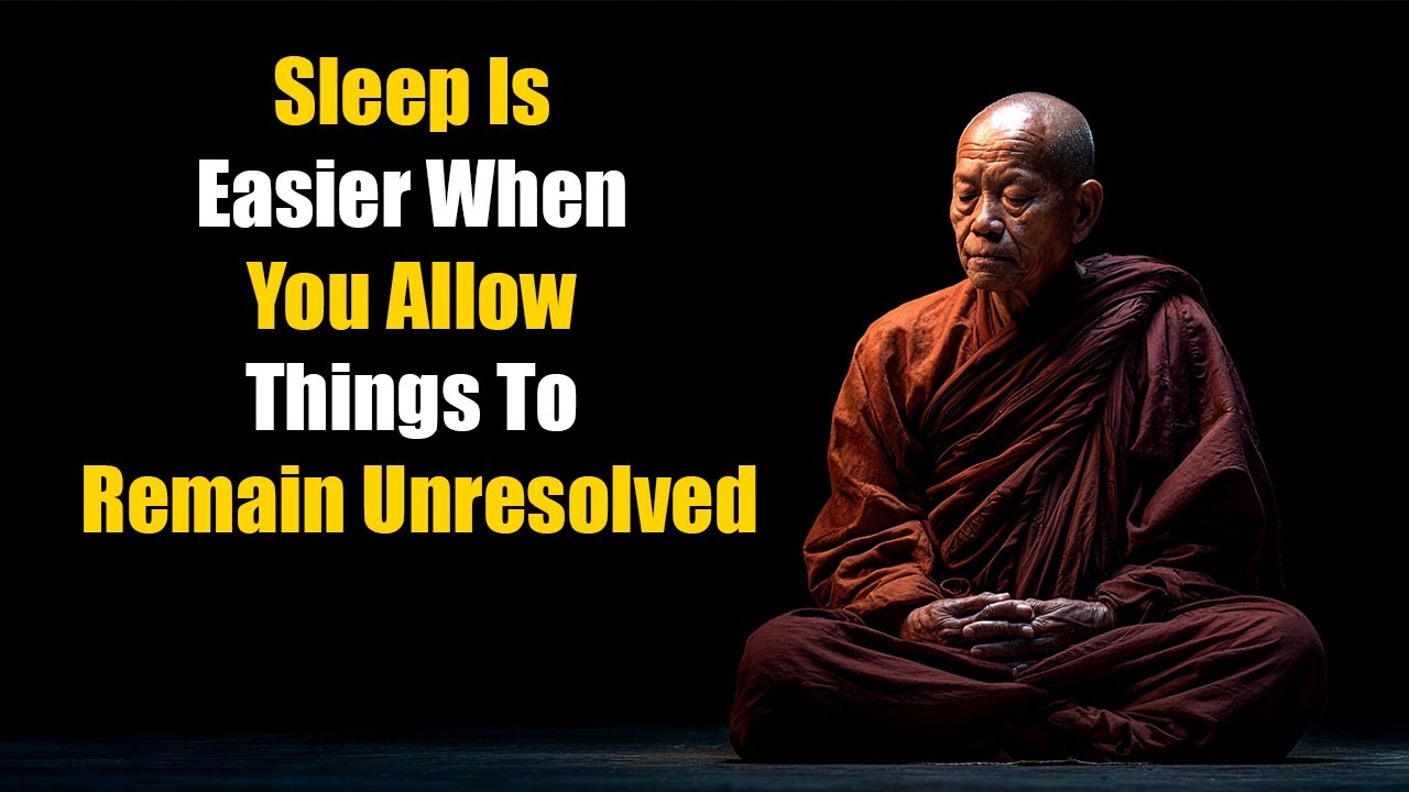 Fall Asleep to Buddha’s Teachings 🌌 Healing Words for Deep Sleep and Inner Stillness