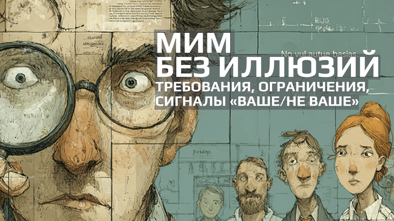 Что потребуется для МИМ, чего не обещаем, «зелёные и красные флаги» совместимости с культурой МИМ